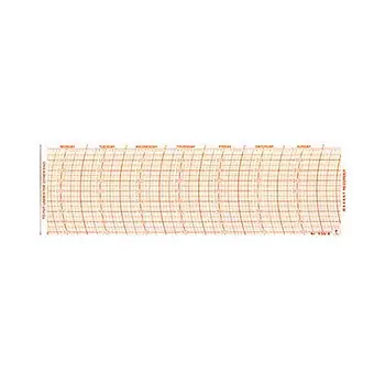120CH-M BAROGRAPH PAPER FOR 410-C MILLIBAR #121 (56 x 235) 1-YR In Demand