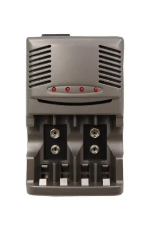 Holiday Sale Generic 110/220VAC BATTERY CHARGER 4 SLOT AAA/AA/C/D/9V NIMH/NICAD