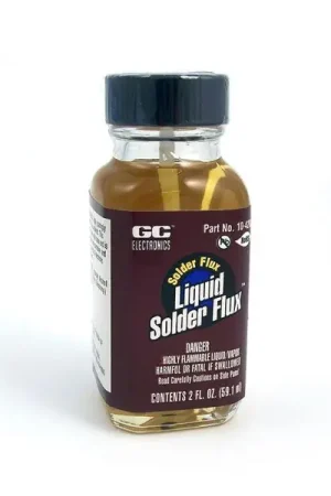 10-200 LIQUID SOLDER FLUX, 2-OZ BOTTLE Today Only
