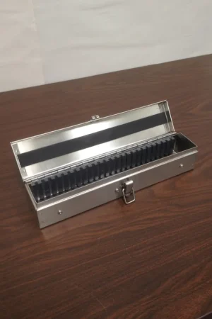 2" Stainless Steel Orifice Plate Carry Case f/ (25) 1/8" Plates Super Sale