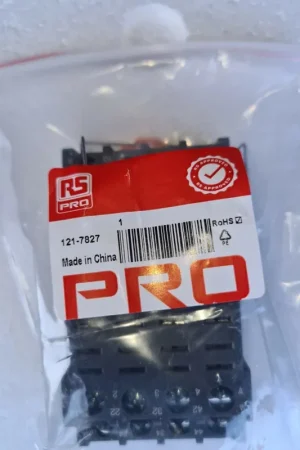 121-7827 SOCKET FOR 4PDT RELAYS, DIN MOUNT Bargain