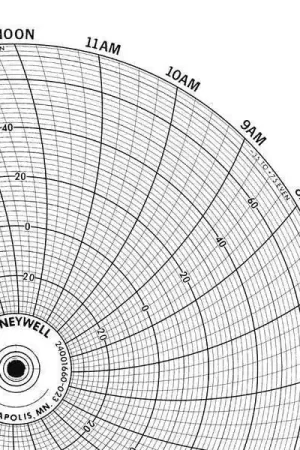 Hot Deal Graphics Control BN 24001661-011 Circular Paper Chart, 7 Day, PK100
