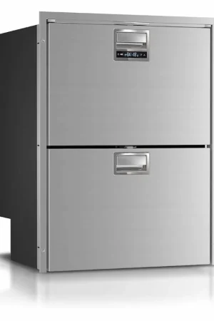 5.3 cubic foot Double Drawer Multi-Setting Refrigerator/Freezer Top Rated