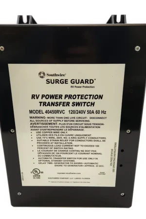 50 amp Automatic Transfer Switch While Supplies Last
