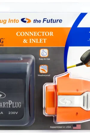 16 amp Black Inlet & Female Connector Combo Kit Flash Sale