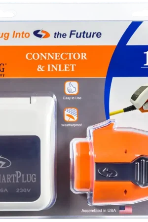 16 amp White Inlet & Female Connector Combo Kit Brand New