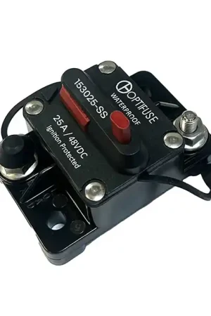 25 amp Heavy-Duty Circuit Breaker, 48 volt Limited Offer
