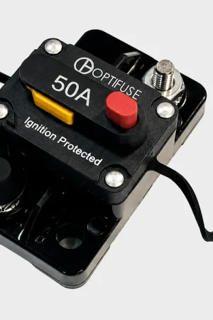 50 amp Manual Reset Push-to-Trip Circuit Breaker, 32 volt Factory Price
