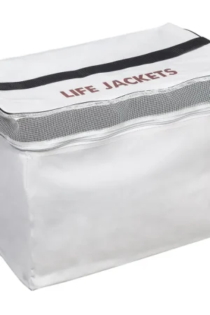 Crafted Onyx Vinyl PFD Life Jacket Stowage bag - 21" x 16" x 12"