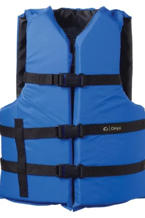 Limited Offer Onyx Nylon General Purpose Life Jacket - Adult Universal - Blue