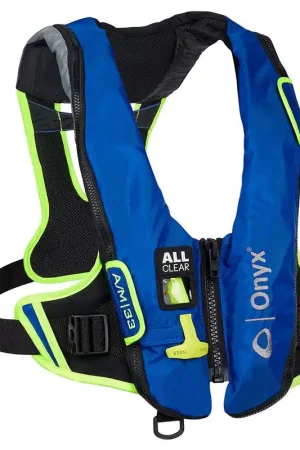 Onyx Impulse A/M-33 All Clear® Auto/Manual Inflatable Life Jacket - Blue Sale