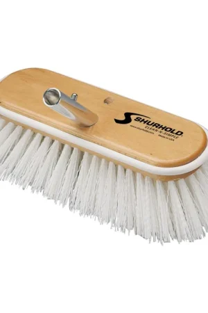 Shurhold 10" Polypropylene Stiff Bristle Deck Brush Top Pick