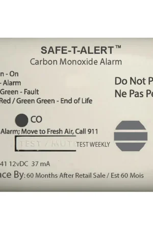 Safe-T-Alert 62 Series Carbon Monoxide Alarm w/Relay - 12V - 62-541-Marine-RLY-NC - Surface Mount - White Price Cut