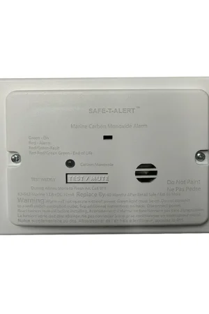 Buy Direct Safe-T-Alert 65 Series Marine Carbon Monoxide Alarm - Flush Mount - 12V - White