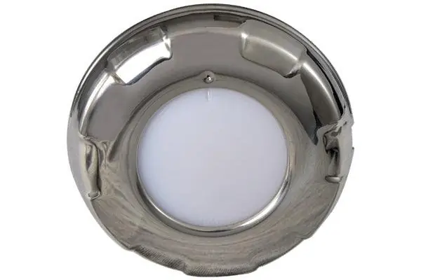Mega Sale Lumitec Aurora Dome Light White/Blue LED Stainless Steel Finish