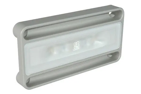 Lumitec Nevis2 Engine Room White/Blue LED Light Brushed Finish 12/24v Deal