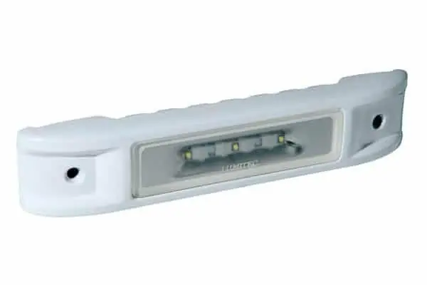 Free Returns Lumitec Ibiza Utility Light White Finish White LED's