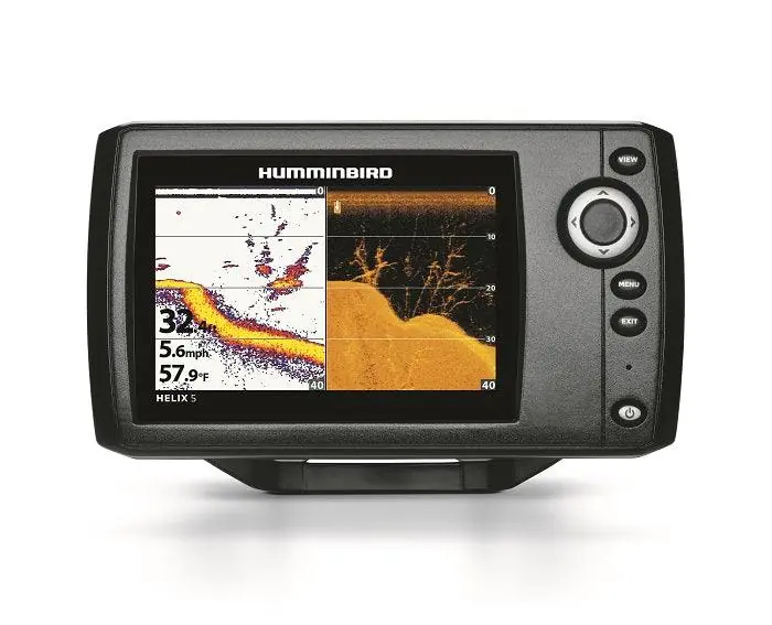 Free Returns Humminbird Helix5 Di 5"" Wvga Color Fishfinder G2