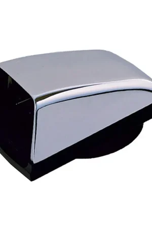 Brand New Perko Chromalex Cowl Vent - 3" Duct - Chrome Plated Zinc