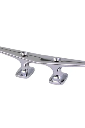 Holiday Sale Perko 6.5" Open Base Cleat - Chrome Plated Zinc