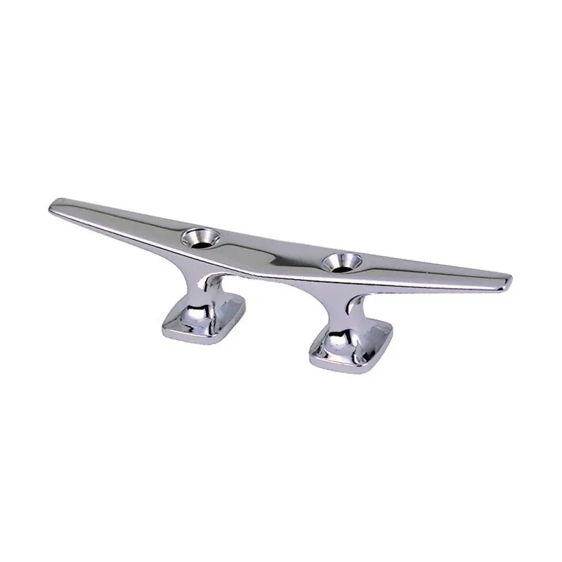 Holiday Sale Perko 6.5" Open Base Cleat - Chrome Plated Zinc