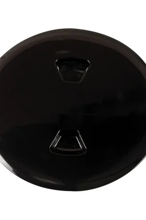 Beckson 5" Twist-Out Deck Plate - Black Trending