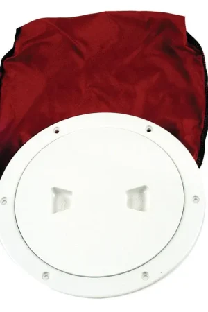 Beckson 6" Stow-Away Deck Plate - White w/12" Bag Buy Today
