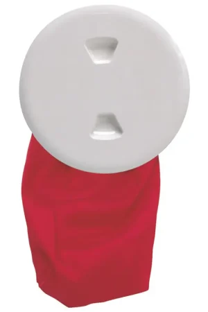 Beckson 5" Stow-Away Deck Plate - White w/12" Bag Factory Price