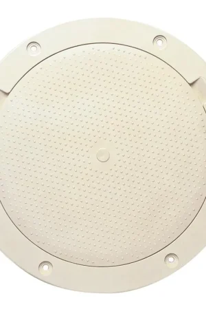 Beckson 8" Non-Skid Pry-Out Deck Plate - Beige Best Choice