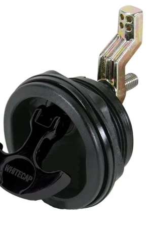 Best Choice Whitecap T-Handle Latch - Nylon Black/Black - Non-Locking