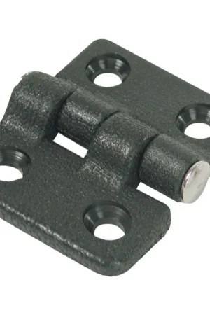 Bargain Whitecap Butt Hinge - Black Nylon - 1-1/2" x 1-3/8"