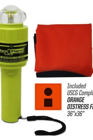 ACR ResQFlare Electronic Flare & Flag Fan Favorite