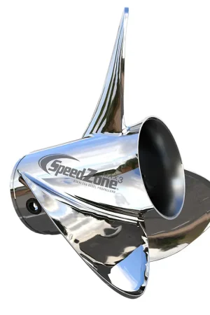 Bargain Turning Point SpeedZone Max3 - Right Hand - Stainless Steel Propeller - 3-Blade - 14.8" x 23 Pitch
