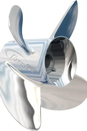 Buy Direct Turning Point Express® Mach4™ - Right Hand - Stainless Steel Propeller - EX-1515-4 - 4-Blade - 15" x 15 Pitch