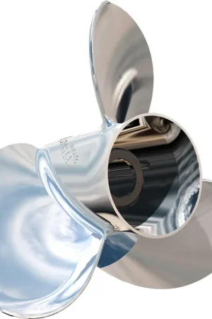 Affordable Turning Point Express® Mach3™ - Right Hand - Stainless Steel Propeller - E1-1014 - 3-Blade - 10.38" x 14 Pitch
