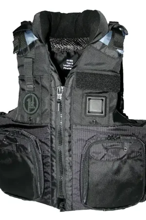 Deal First Watch AV-800 Four Pocket Flotation Vest - Black - XXL to 3XL