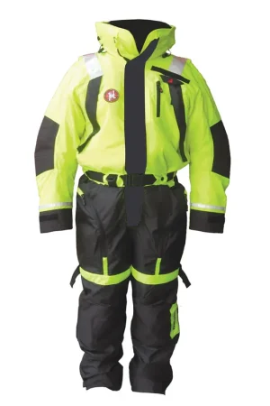 Deal First Watch AS-1100 Flotation Suit - Hi-Vis Yellow - XL