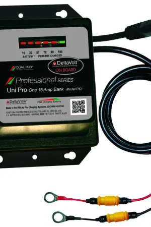 Dual Pro Ps1 Battery Charger 1 Bank 15 Amps B-stock New Arrival