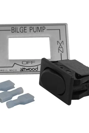 Attwood 3-Way Auto/Off/Manual Bilge Pump Switch Certified
