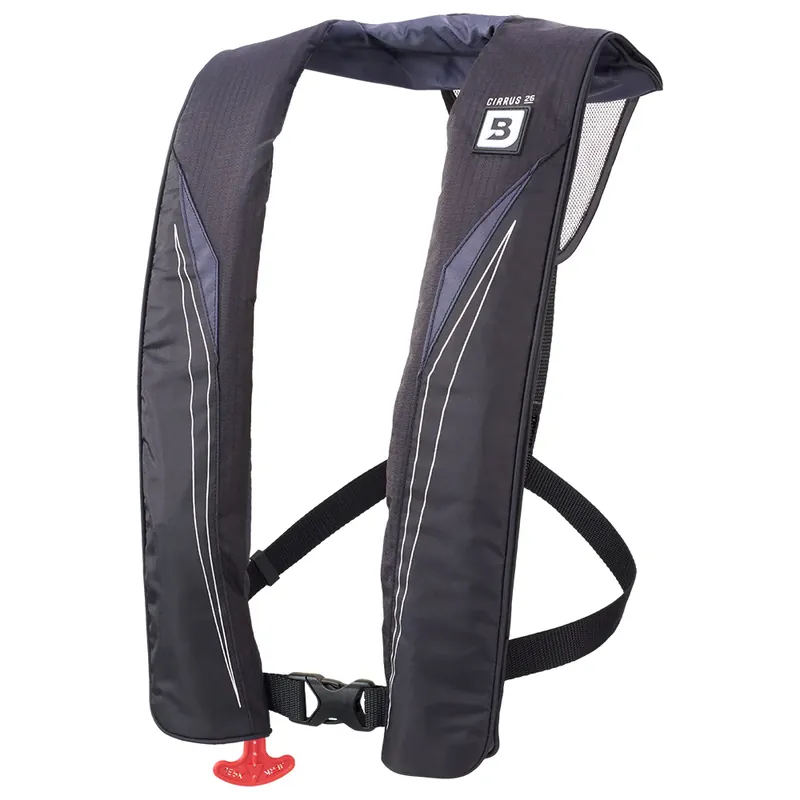 Trusted Brand Bluestorm Cirrus 26 Auto/Manual Type V Inflatable PFD - Apex Black