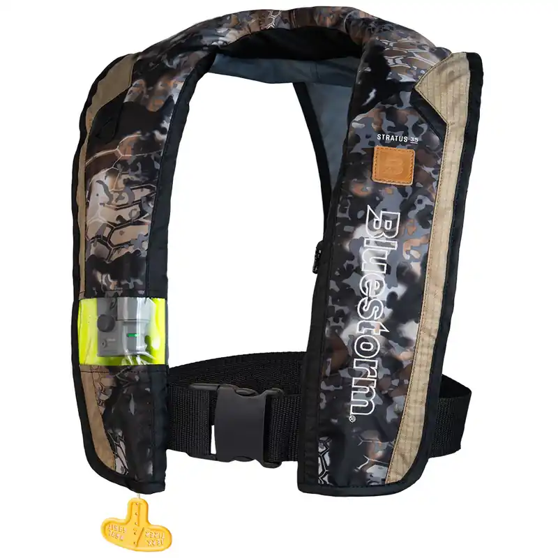 Bluestorm Kryptek Stratus 35 Auto Type II Inflatable PFD - Obscura Skyfall Special Offer