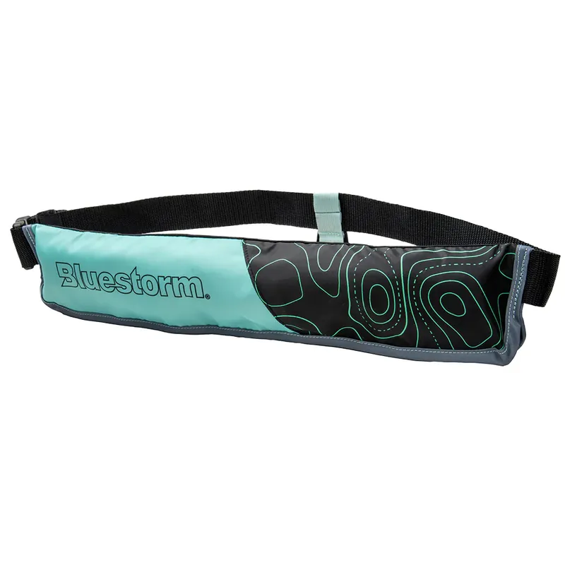 Bluestorm Cirro 16 Manual Inflatable Belt Pack - Teal Low Price