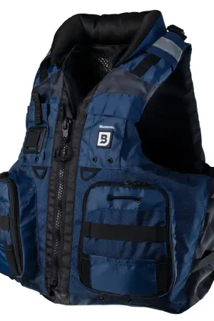 Bluestorm Classic Adult Fishing Life Jacket - Deep Blue - S/M Popular