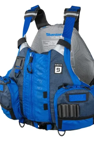 Best Choice Bluestorm Kinetic Kayak Fishing Vest - Deep Blue - 2XL/3XL