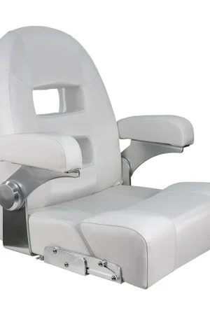 Affordable Springfield Center Console Helm Flip-Up - White/White