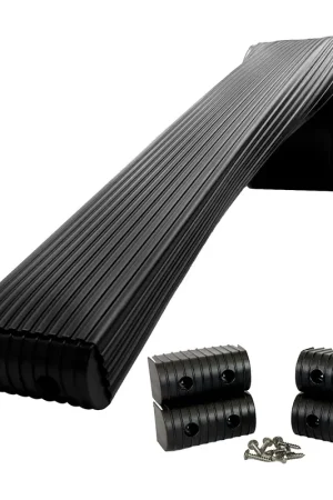 Caliber BunkWrap Kit - Black 16' x 2" x 4" Roll + 4 Caps + HRDW Roll + 4 Endcaps & Stainless Steel Hardware Next Day Delivery