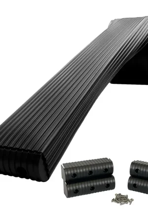 Don't Miss Out Caliber BunkWrap Kit - Black 16' x 2" x 6" Roll + 4 Caps + HRDW Roll + 4 Endcaps & Stainless Steel Hardware