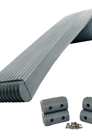 Caliber BunkWrap Kit - Grey 16' x 2" x 4" Roll + 4 Caps + HRDW Roll + 4 Endcaps & Stainless Steel Hardware Seasonal Sale