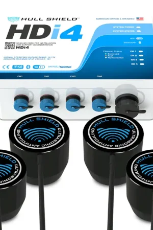 Hull Shield HDi4 Intelligent Ultrasonic Antifouling System Popular