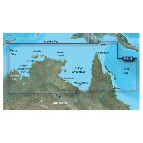 Garmin BlueChart g2 HD - HXPC412S - Admiralty Gulf Wa To Cairns - microSD/SD 010-C0870-20 Cheap